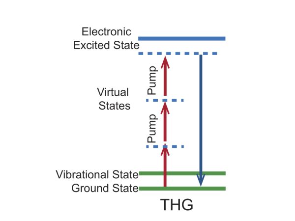 Energy level diagram for the SGH mechanism